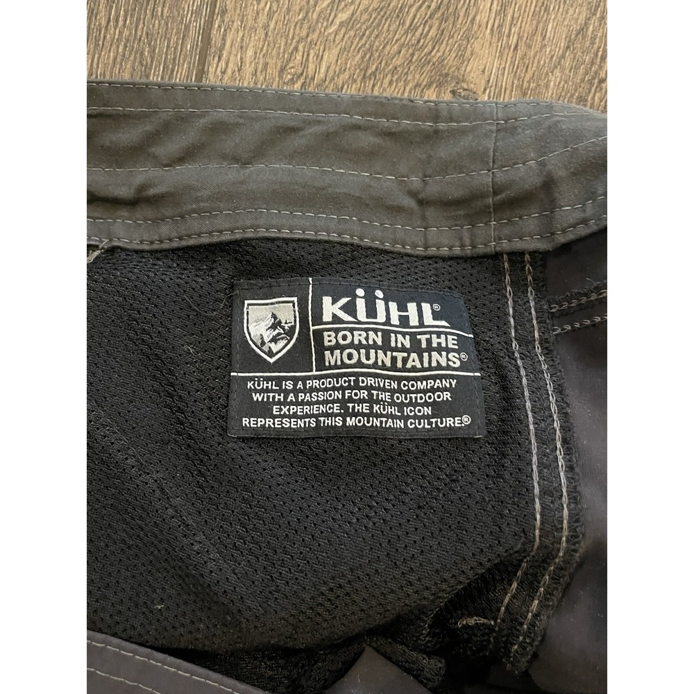 KUHL Shorts Mens Size 40x11 Gray Renegade Outdoors Casual Hiking Gorpcore - Picture 12 of 13